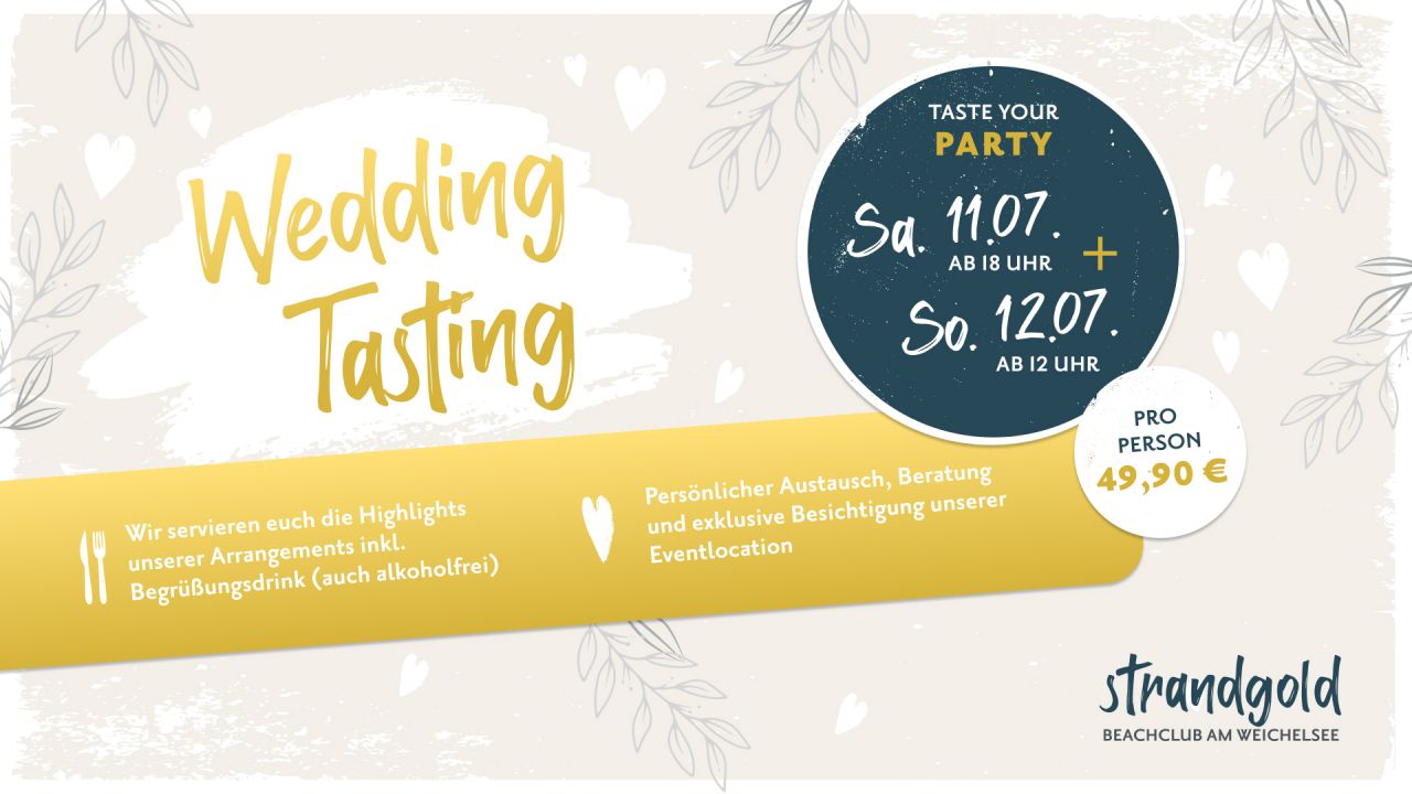 Wedding Tasting
