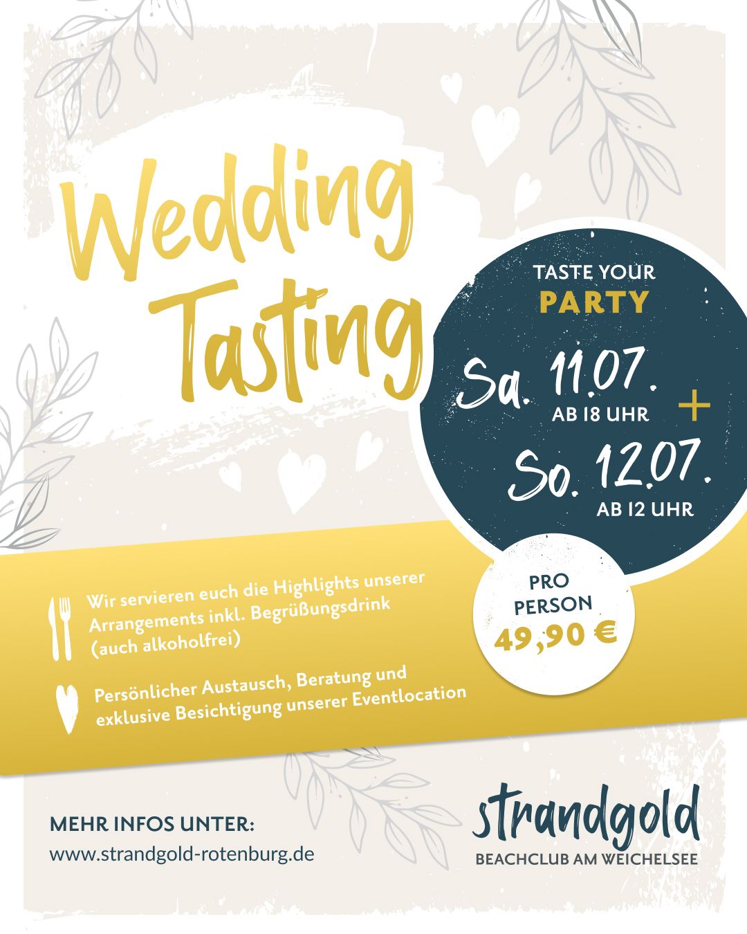 Wedding Tasting