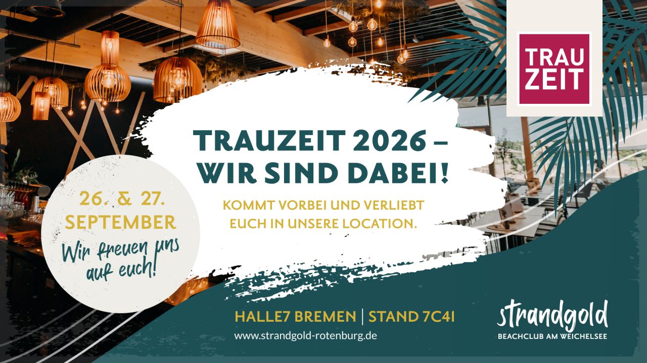 strandgold goes Trauzeit 2026