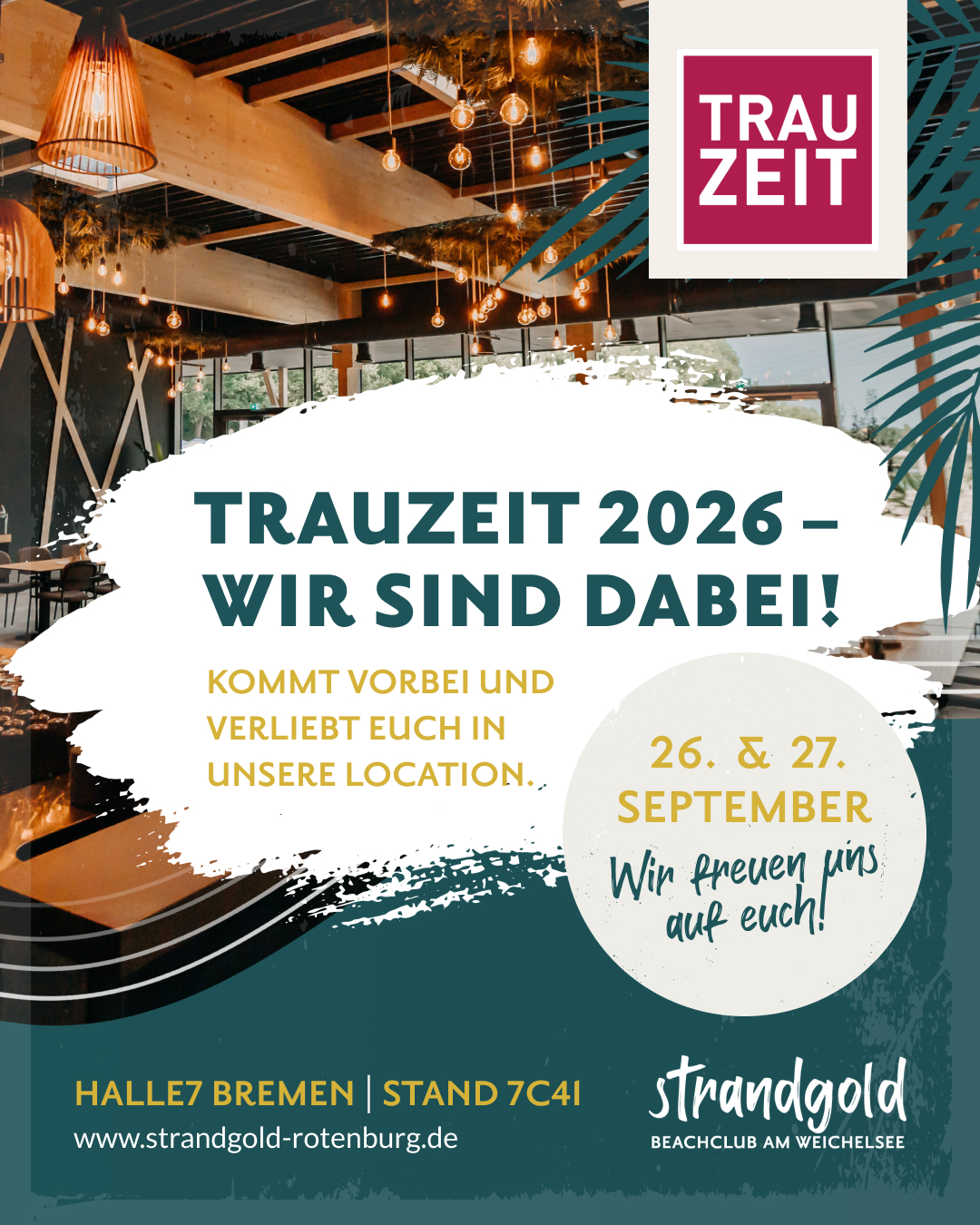 strandgold goes Trauzeit 2026