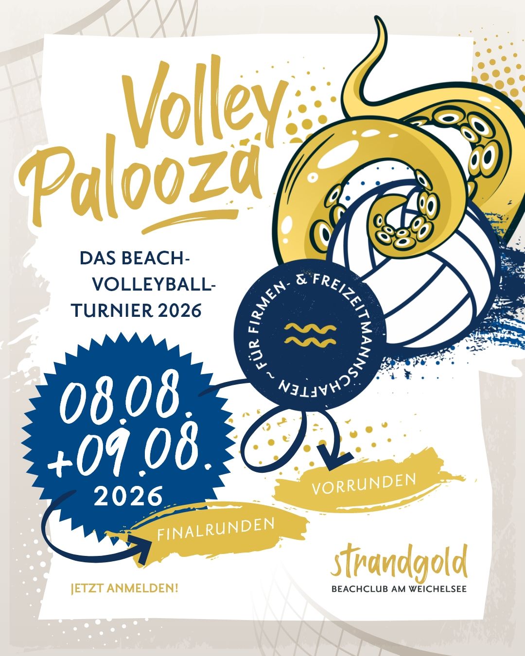 VolleyPalooza - das Volleyballturnier am Weichelsee