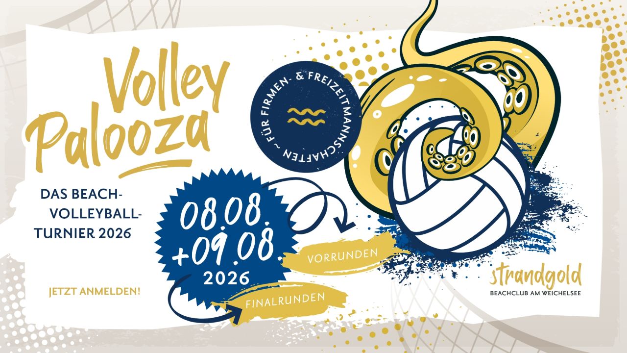 VolleyPalooza - das Volleyballturnier am Weichelsee