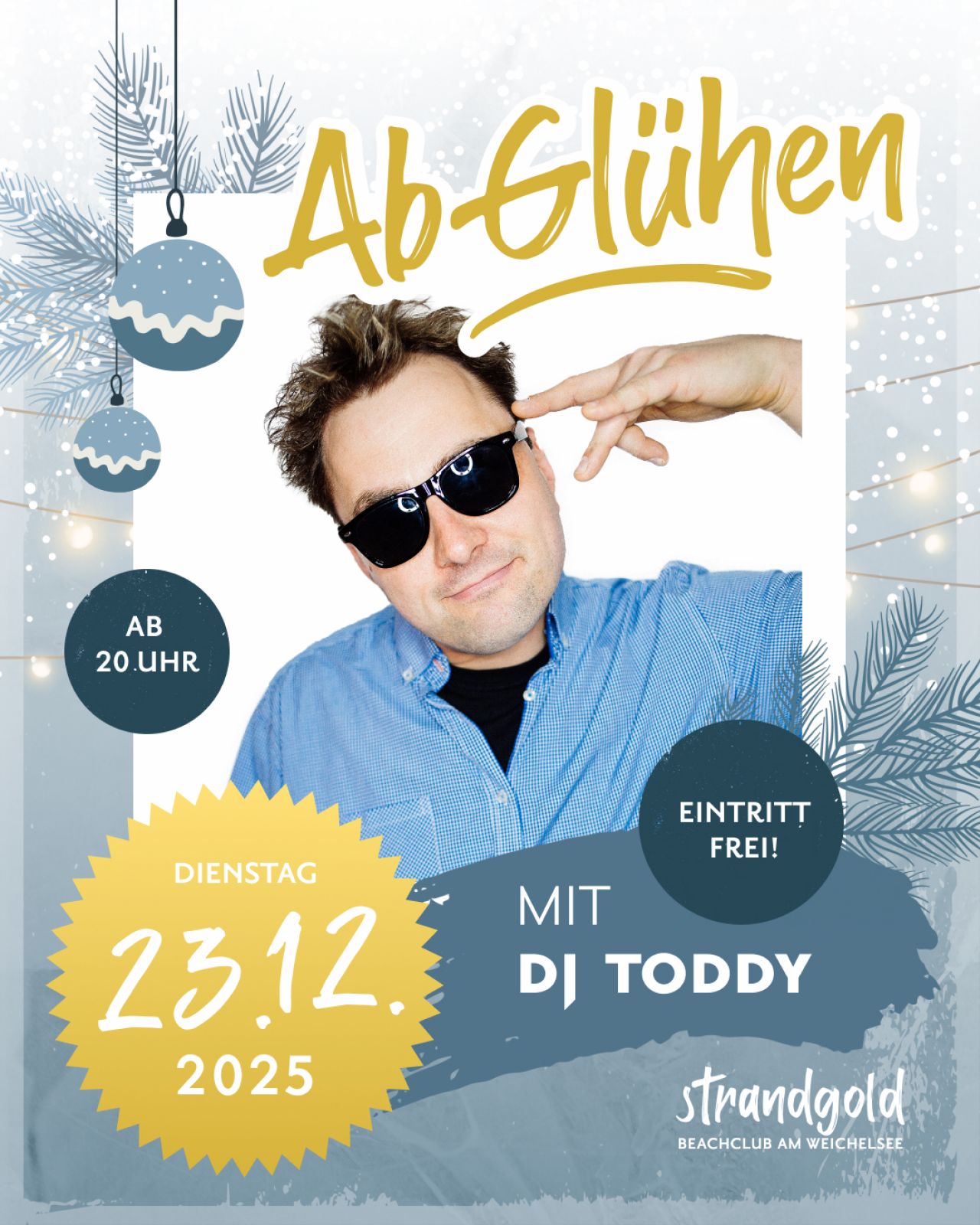 AbGlühen 2025  - mit DJ Toddy